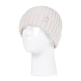 Heat Holders Childrens Ribbed Hat - Buttercream