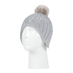 Heat Holders Cosy Cable Ear Hat - Cloud Grey