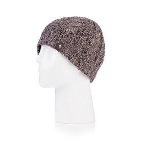Heat Holders Ladies Cable Hat - Rose