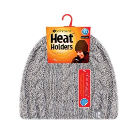 Heat Holders Ladies Cable Hat - Fawn