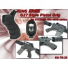 King Arms G27 Style Pistol Grip for M4/M16 Series - BK