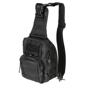 MFH Tactical Shoulder Molle Bag - Black