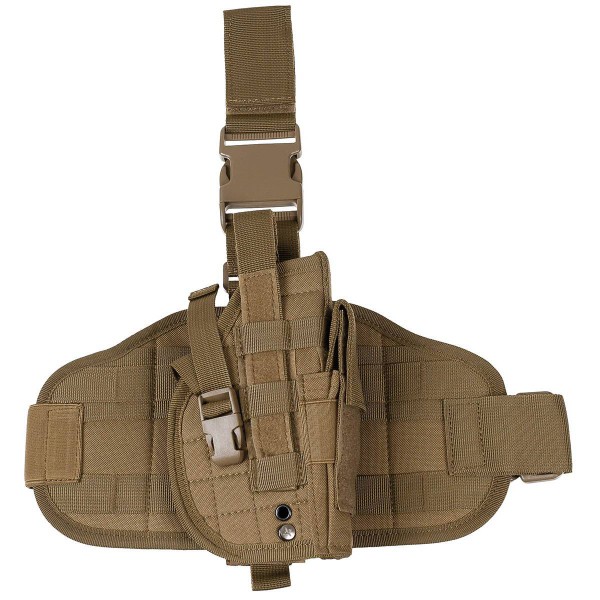 MFH Leg Platform w/ Pistol Holster - Coyote