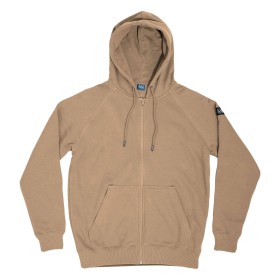 Clomod Zip Hoody Blank Sweater - Tan Brown
