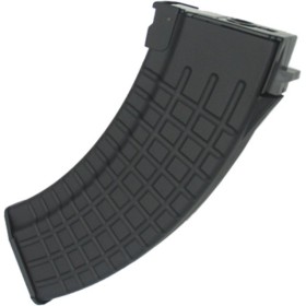 King Arms 600rds Waffle Pattern Mag for AK series - BK