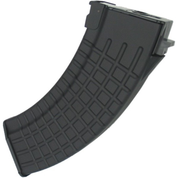 King Arms 600rds Waffle Pattern Mag for AK series - BK