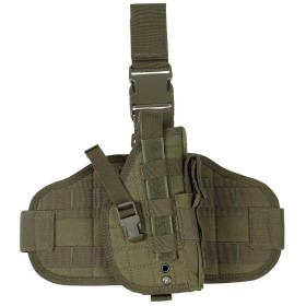 MFH Leg Platform w/ Pistol Holster - Olive