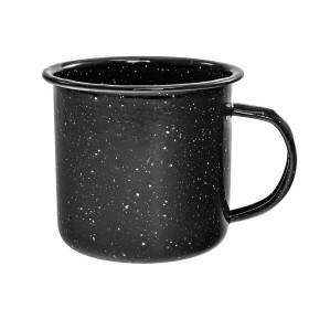 Mil-Tec Western Cup Enamelled 350ml - Black