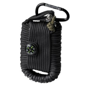 Mil-Tec Paracord Survival Kit Small - Black