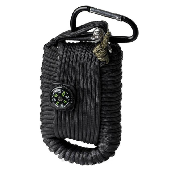 Mil-Tec Paracord Survival Kit Small - Black