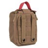 Mil-Tec IFAK Pouch 25pcs Laser Cut - Dark Coyote