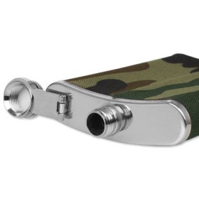 Mil-Tec Flask 220ml - Woodland