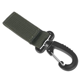 Mil-Tec Belt Keeper w/ Carabiner 50mm - Olive