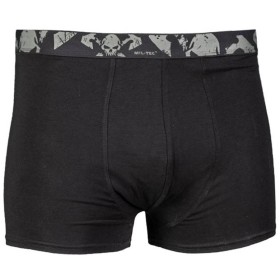 Mil-Tec Boxer Shorts (Skull) 2 pcs - Black