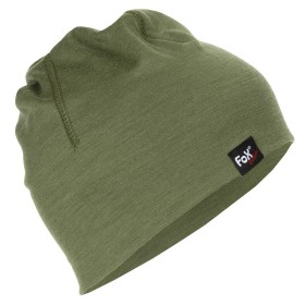 MFH Beanie Merino Lite - OD Green