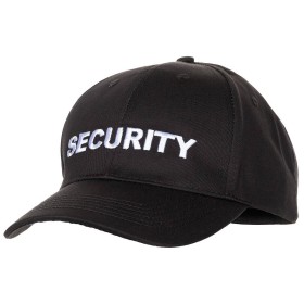 MFH US Cap Embroidered Security - Black