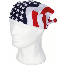 MFH Bandana 55x55cm Cotton - Stars and Stripes