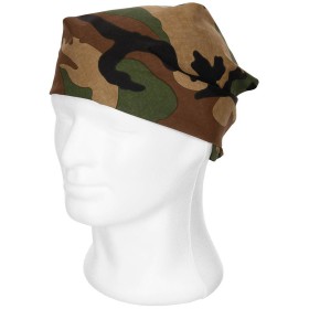 MFH Bandana 55x55cm Cotton - Woodland