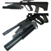 King Arms Side Railed AUG M203PI Mount