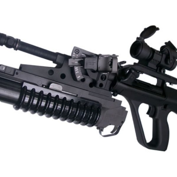 King Arms Side Railed AUG M203PI Mount