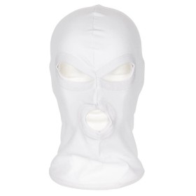 MFH Balaclava 3 Hole Cotton - White