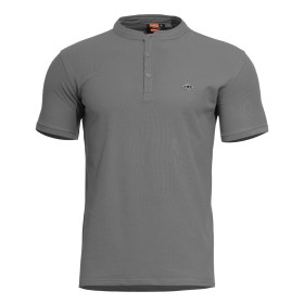 Pentagon Levantes Henley T-Shirt - Wolf Grey