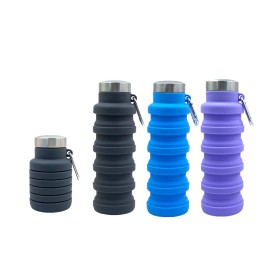 Campus Campcool Silicone Bottle 355ml - Blue