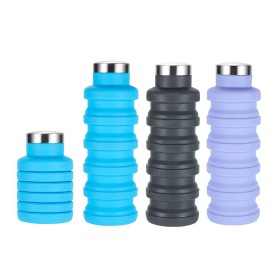 Campus Campcool Silicone Bottle 355ml - Blue