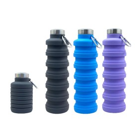 Campus Campcool Silicone Bottle 700ml - Black
