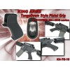 King Arms TD Style Pistol Grip for SYSTEMA M4/M16 - BK