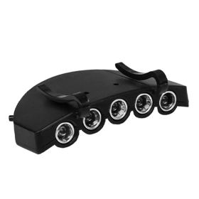 Mil-Tec Cap Light 5 Led - Black