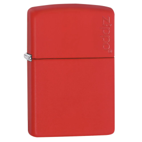Zippo 233ZL Classic Red Matte Zippo Logo
