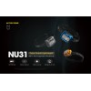 Nitecore Headlamp NU31 Grey - 550 Lumens