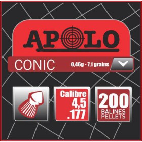 Apolo Conic 4,5mm (0,46g) 200pcs
