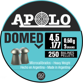 Apolo Domed 4,5mm (0,60g) 250pcs