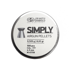 JSB Simply 4,5mm (0,520g) 500pcs