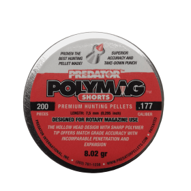 JSB Polymag Predator Short 4,5mm - 200pcs