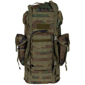 MFH BW Combat Backpack 65L - Woodland