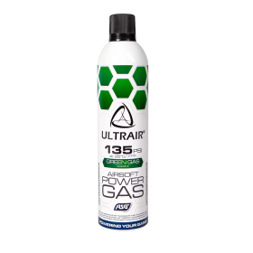 Gas Ultrair Power 570ml 135 PSi Silicon Green