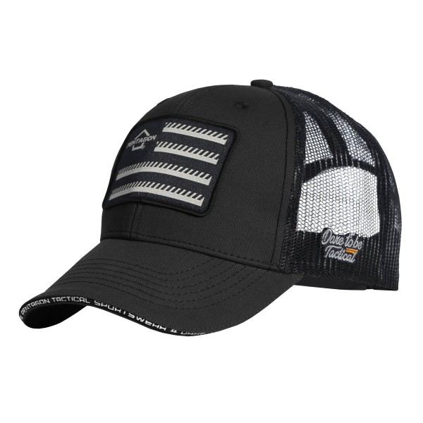 Pentagon Wills Truckers Twill Cap - Black