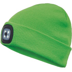 Cerva Deel Led Lamp Hat - Lime Green