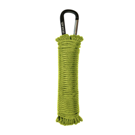 Gear Aid 325 Paracord 15m w/ Carabiner - Green
