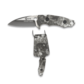 K25 32465 Knife G10 Black PTH Camo