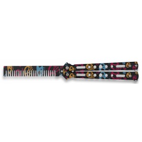 Albainox 02209 Butterfly Knife Training Skulls