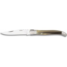 Albainox 10694 Knife Laguiole Bull Horn