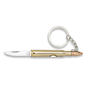 Albainox 18640 Pen Knife Bullet Shaped Key Ring