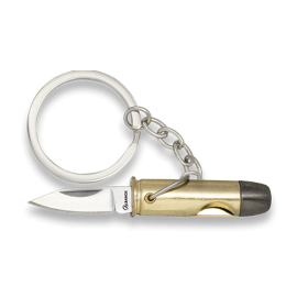 Albainox 18641 Pen Knife Bullet Shaped Key Ring