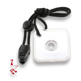 Barbaric 33954 Reflective Keyring w/ Whistle