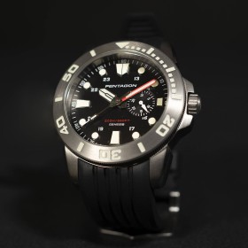 Pentagon Genesis Watch - Silver