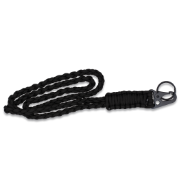 Barbaric 39395 Paracord Keyring 56cm - Black